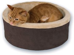 K&H Pet Products Heated Thermo-Kitty Heated Cat Bed