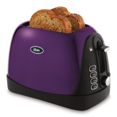 Oster Jelly Bean Purple 2-Slice Toaster