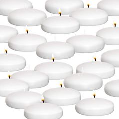 Royal Imports Unscented Floating Candles, Pack of 24 (Other Multi-Packs Available)