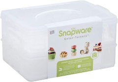 Snapware Snap N' Stack 2-Layer Cake Carrier