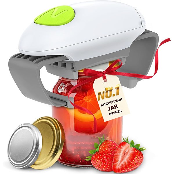 KITCHENMUH Higher Torque Electric Jar Opener for Seniors
