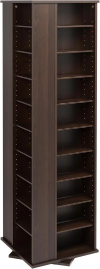 Prepac Espresso Transitional Composite Media Cabinet