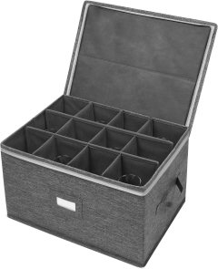 Popoly Stemware Storage Case