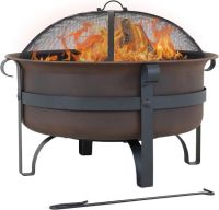 Sunnydaze 29-Inch Wood-Burning Outdoor Fire Pit