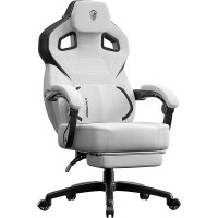 Dowinx Fabric Gaming Chair with Footrest
