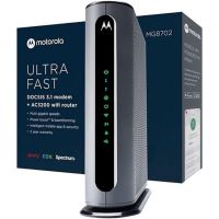 Motorola MG8706 Cable Modem + Wi-Fi Router with Intelligent Power Boost