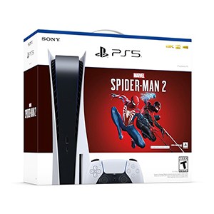 Sony PlayStation 5 Console with Spider-Man 2 Bundle