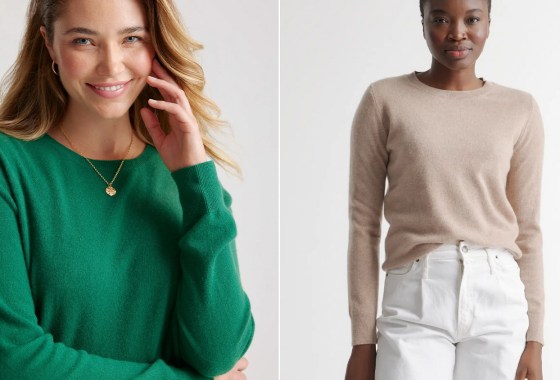Quince's famous $50 Mongolian cashmere sweater lives up to the hype