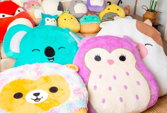Amazon’s selling giant Squishmallows floor pillows
