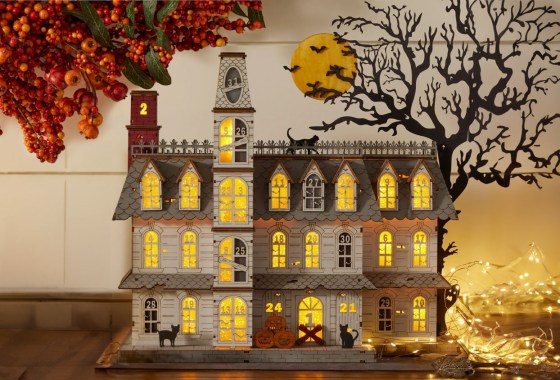 Balsam Hill’s cult-favorite Halloween countdown calendar is back in stock