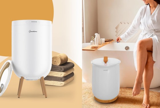 A towel warmer makes cold winter mornings so much more bearable