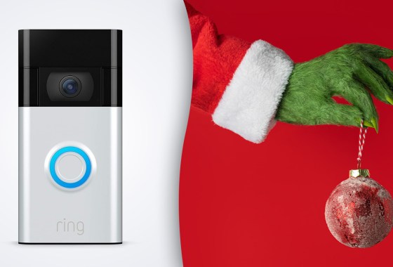 You can make your Ring doorbell sound like The Grinch for the holidays