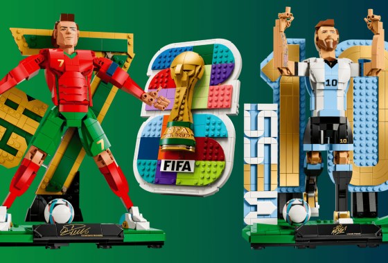 Messi, Ronaldo and Mbappé LEGO sets drop just in time for the FIFA World Cup