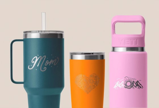 Yeti is offering free customization on Mother's Day gifts