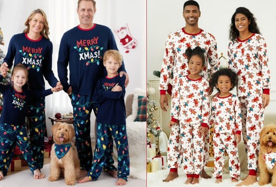 Walmart has holiday family pajama sets for up to 57% off