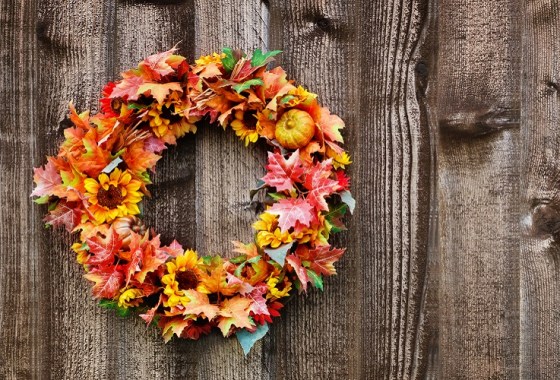 11 elegant fall wreaths
