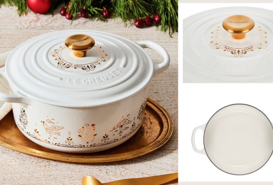 Le Creuset’s Noël Collection is pretty perfect and is 20% off right now