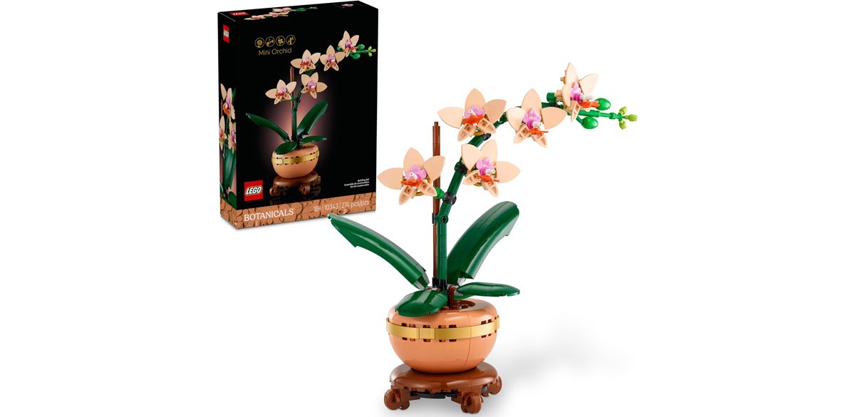 LEGO Botanicals Mini Orchid Building Set