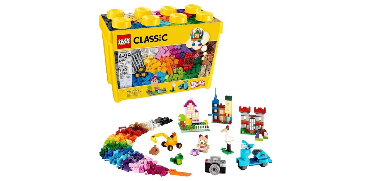 LEGO Classic Large Creative Brick Box Building Toy Set