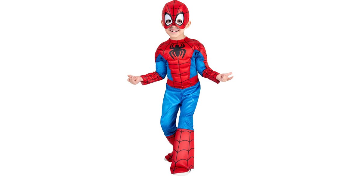 MARVEL Official Toddler Deluxe Halloween Costume