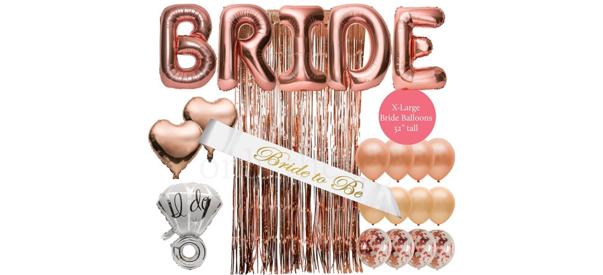 Only the Joy. Bachelorette Party Decorations Kit