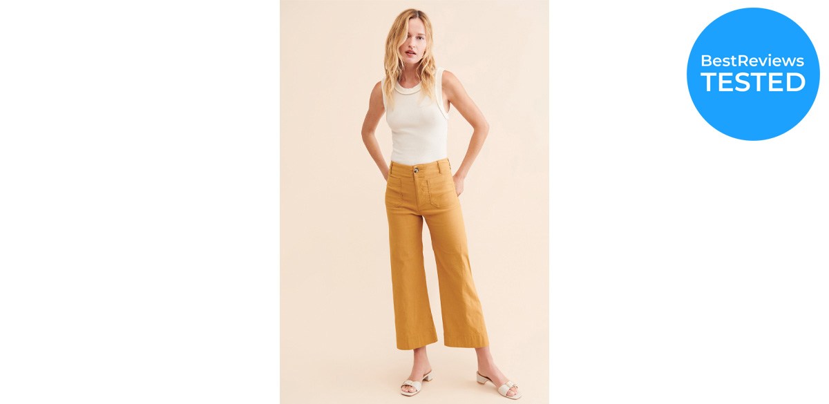 Colette Cropped Wide-Leg Pants