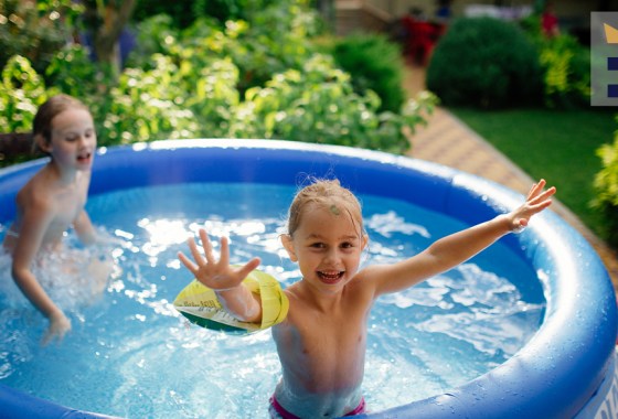 How to set up a kiddie pool