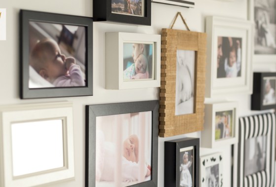 Everything you need to create a photo wall collage