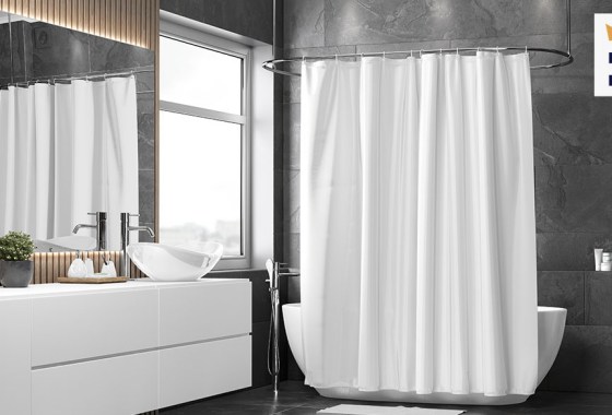 Best linen shower curtain