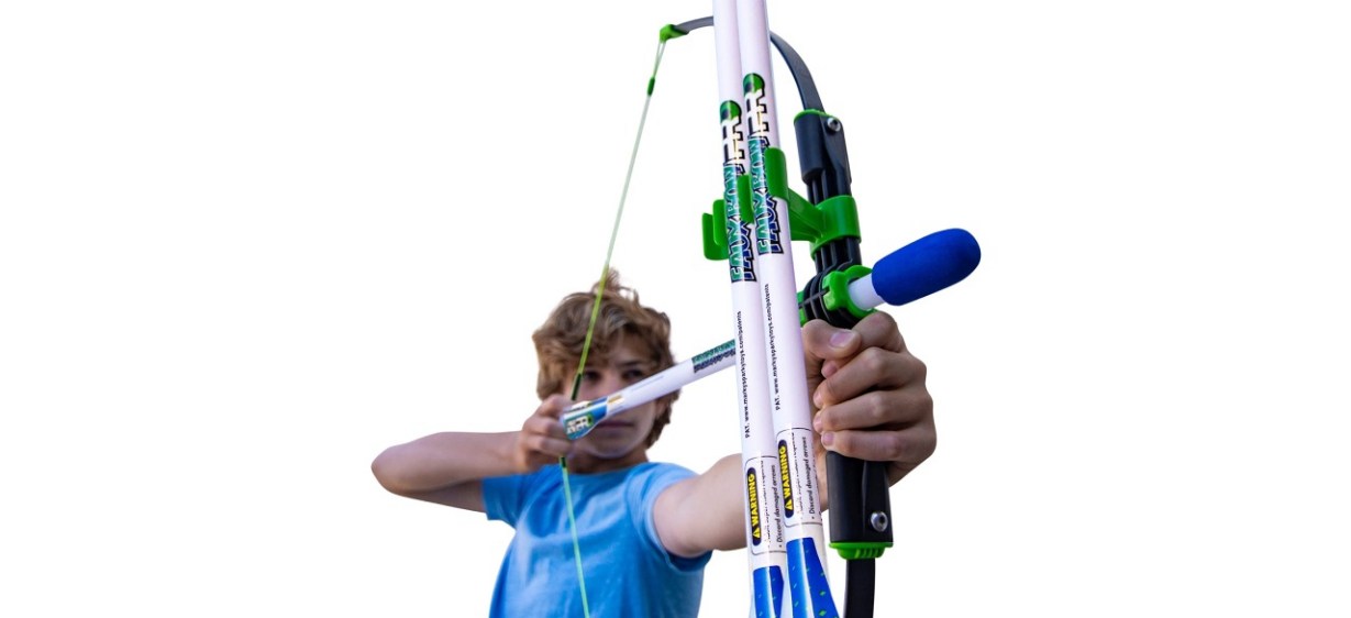 Marky Sparky Faux Bow and Patented Arrow Archery Set