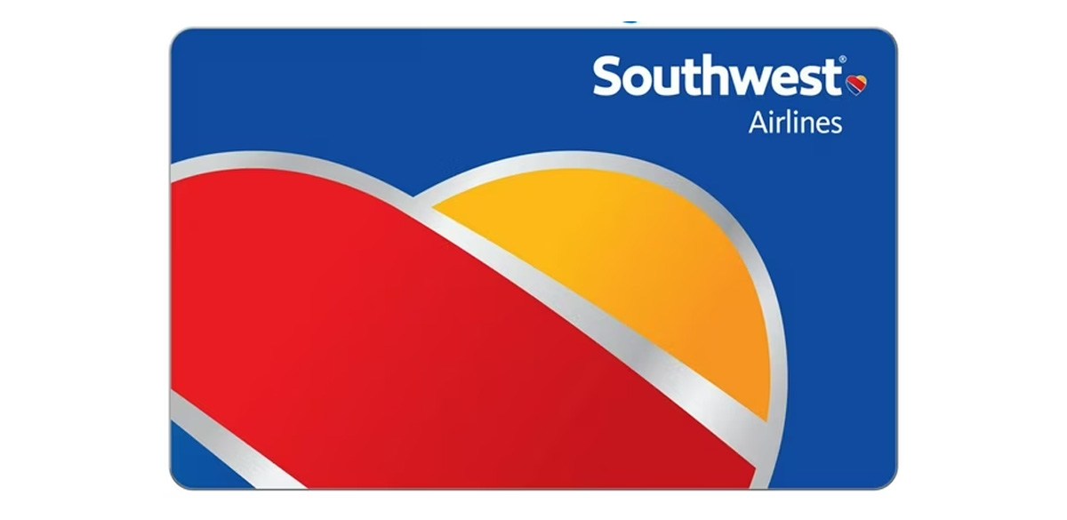 Southwest Airlines $250 Email Delivery Gift Card
