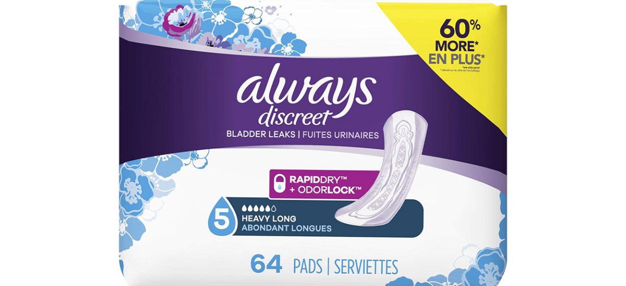 Always Discreet Heavy Long Bladder Leaks Pads