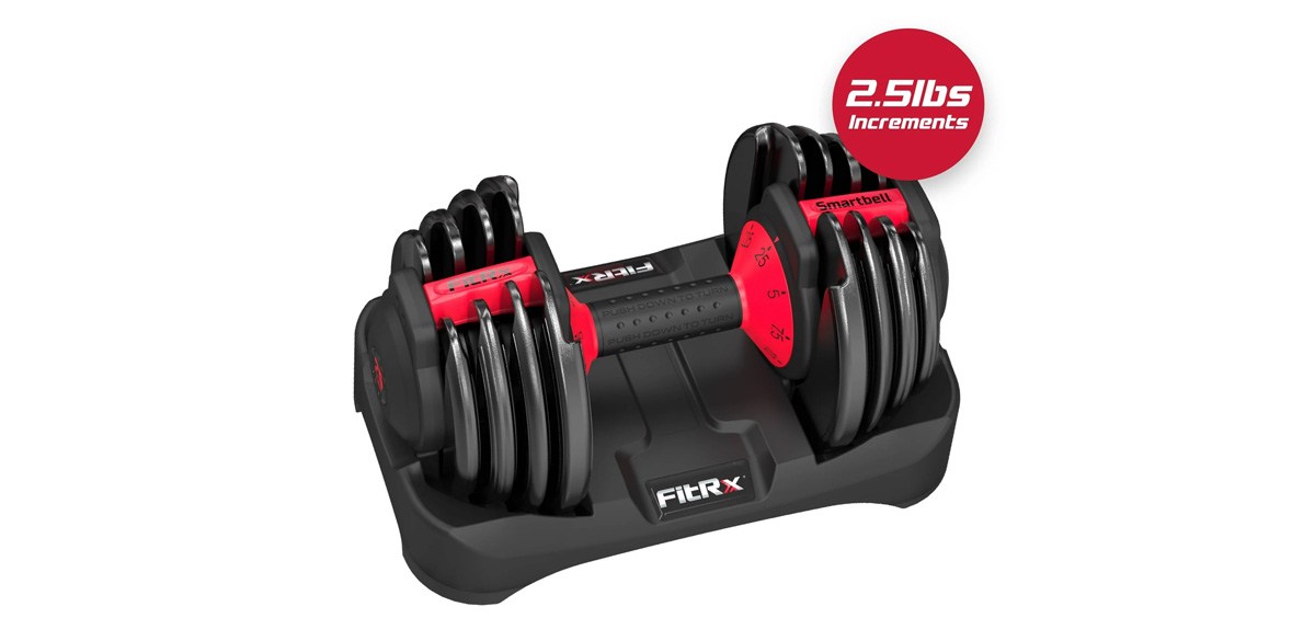 FitRx 9-in-1 Adjustable Dumbbells