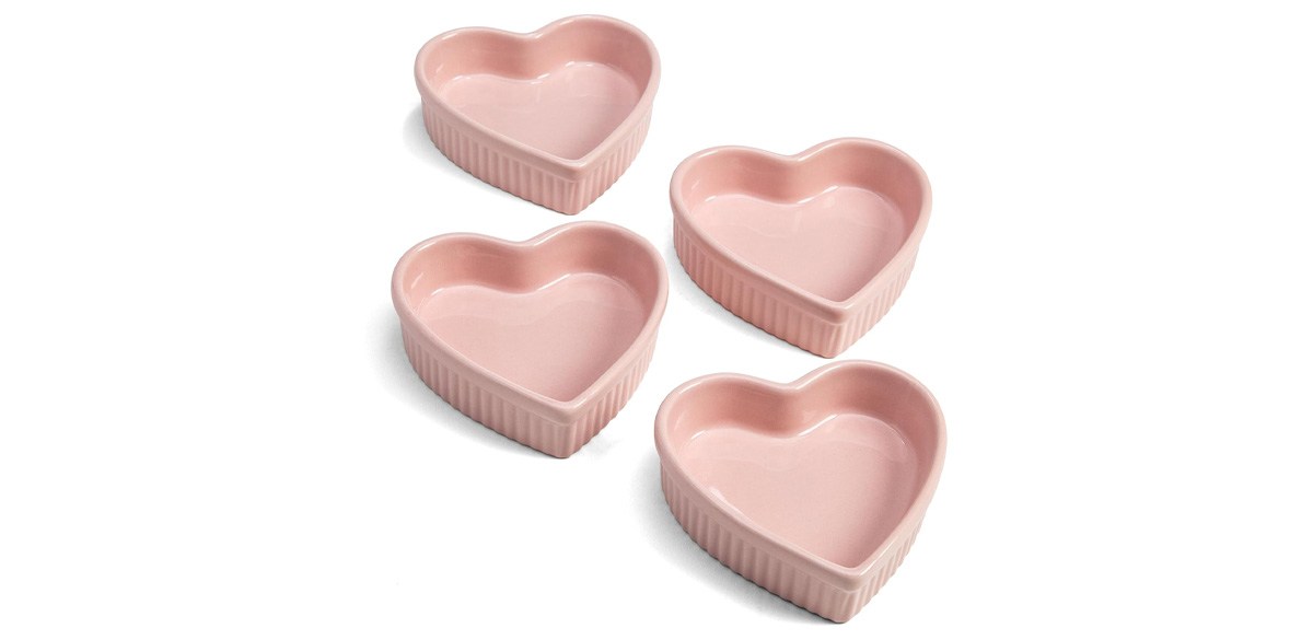 Paris Hilton Heart Shaped Ramekin Set