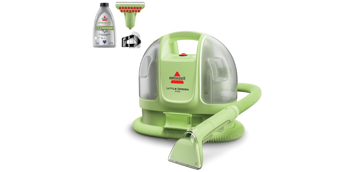 BISSELL Little Green Mini Portable Carpet and Upholstery Deep Cleaner
