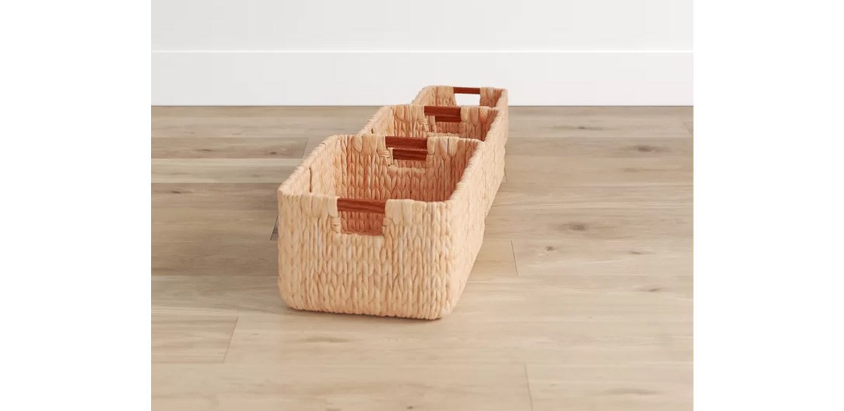 Rebrilliant Meliame Wicker Basket