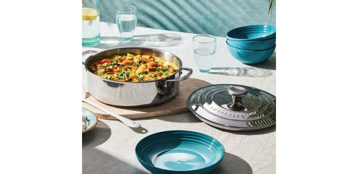 Signature Stainless Steel Rondeau Pan
