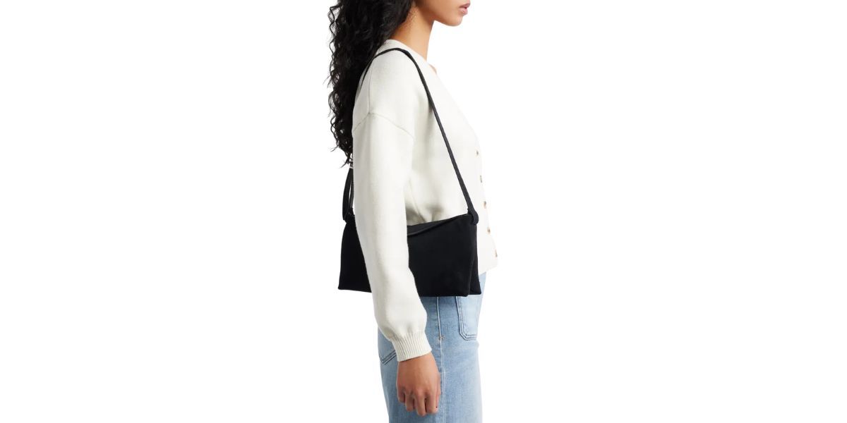 Madewell Date Night Suede Shoulder Bag