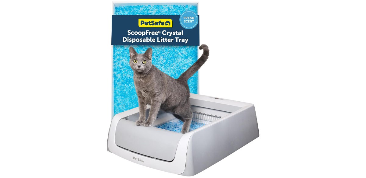PetSafe ScoopFree Crystal Pro Legacy Self-Cleaning Litter Box