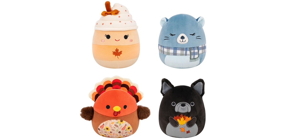 Squishmallows Original Harvest 4-Pack