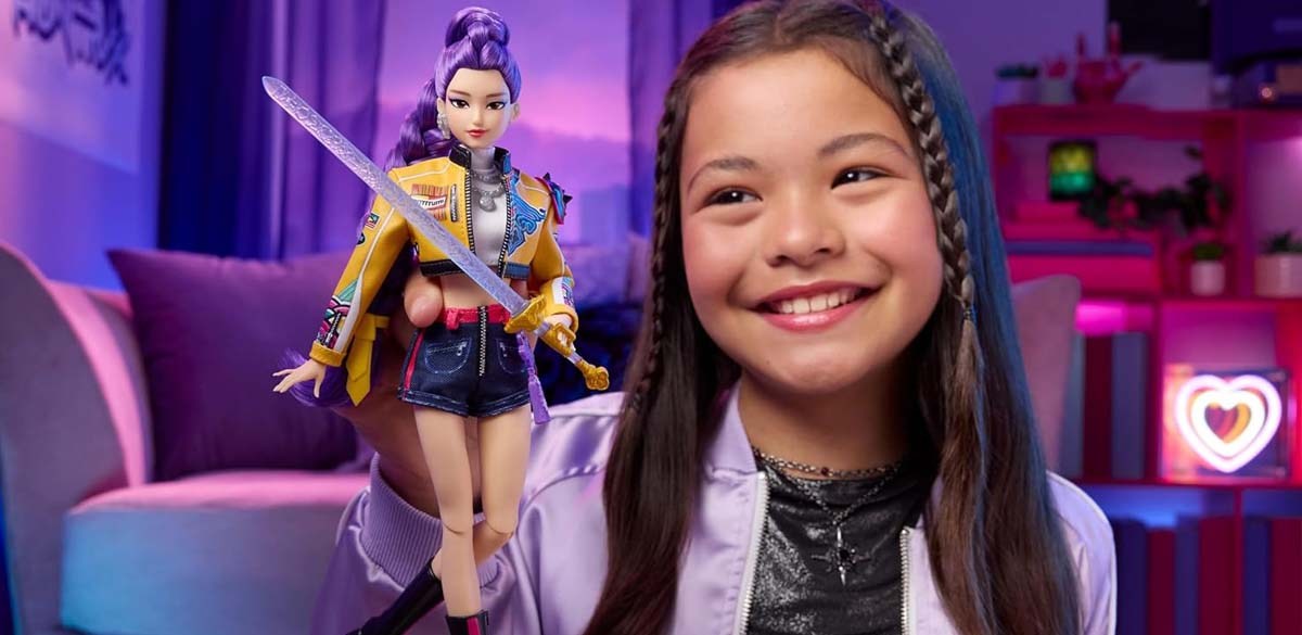 Mattel Kpop Demon Hunters HUNTR X Rumi Fashion Doll