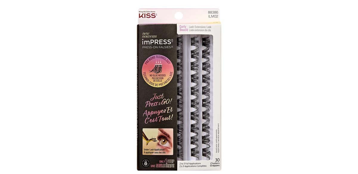 ImPRESS Falsies Self-Adhesive Eyelashes Refills 30 Clusters