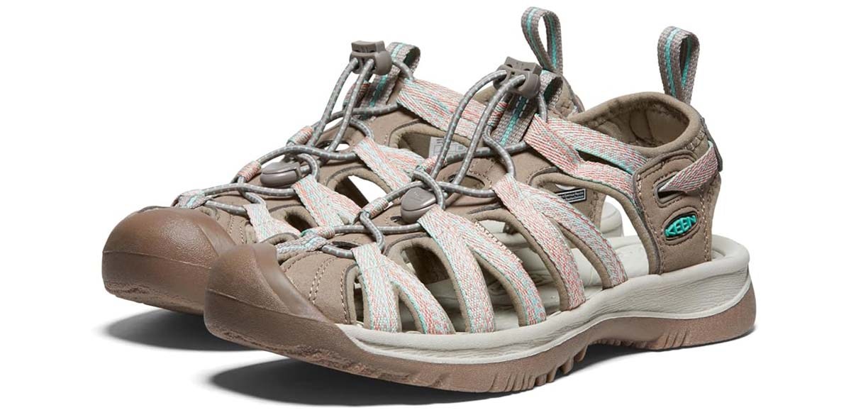 KEEN Women's Whisper Closed Toe Washable Adventure Sandals