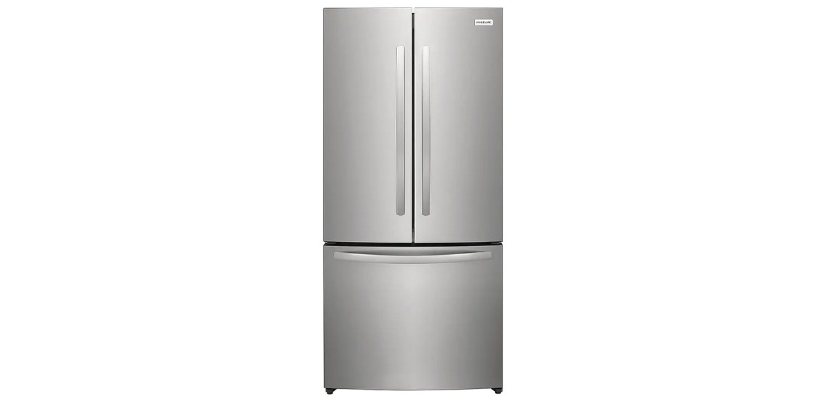 Frigidaire - 17.6 Cu. Ft. Counter-Depth French Door Refrigerator - Stainless Steel