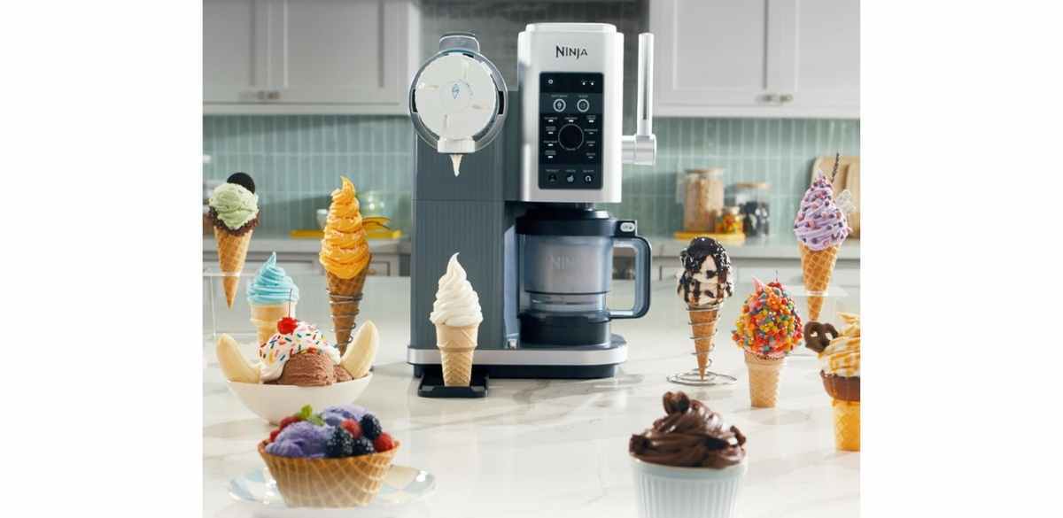 Ninja CREAMi Scoop &amp; Swirl Ice Cream Maker