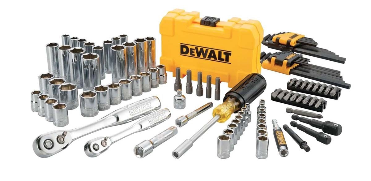 DEWALT Mechanics Tools Kit and Socket Set