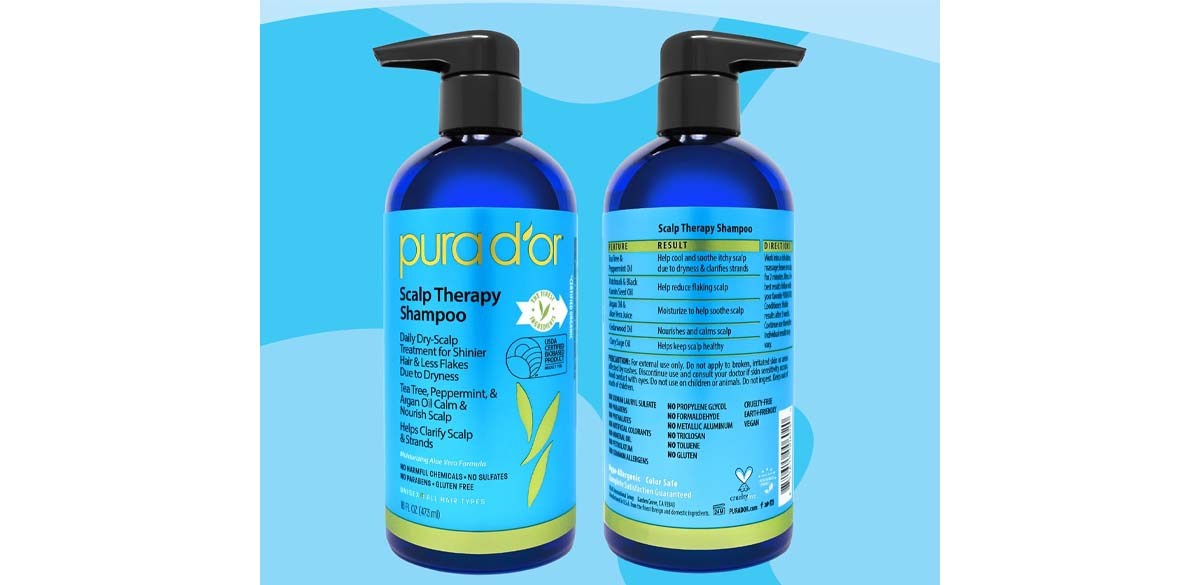 PURA D’OR Scalp Therapy Shampoo