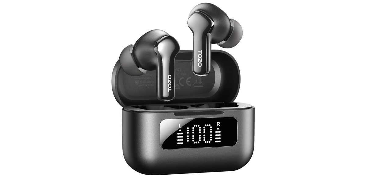 TOZO Hybrid Active Noise Cancelling Wireless Earbuds