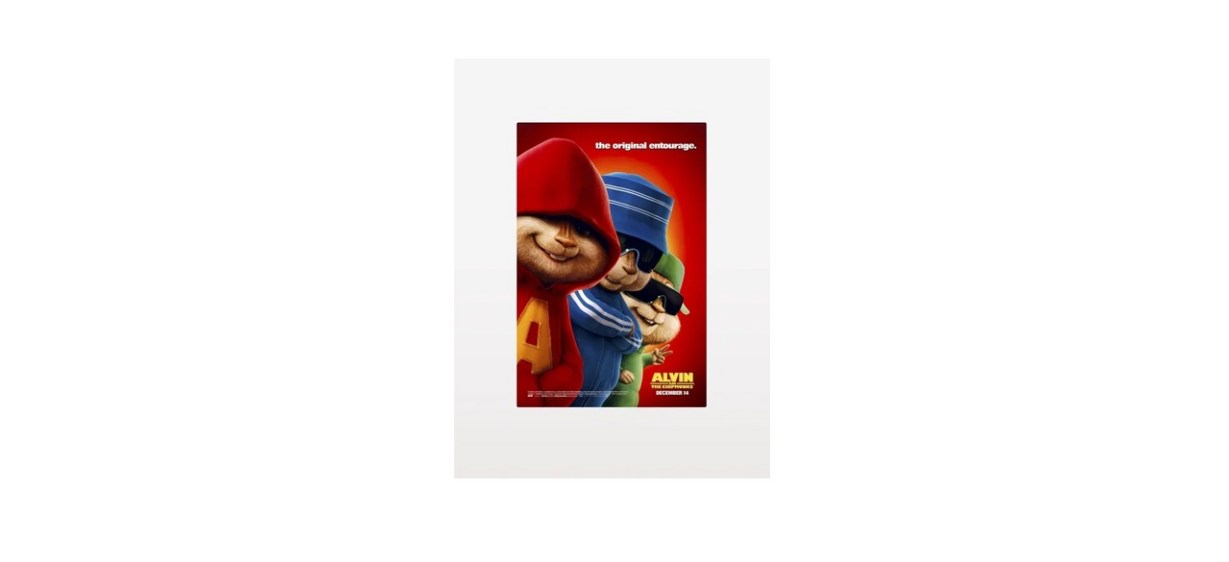 Alvin and the Chipmunks 2007 Poster Print
