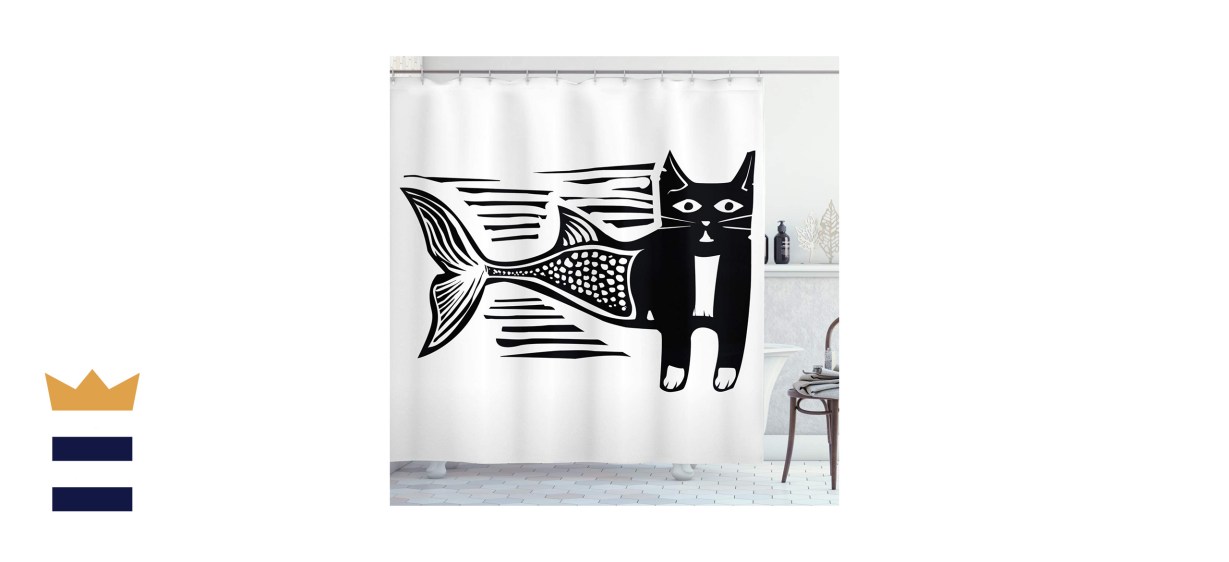 Ambesonne Underwater Shower Curtain